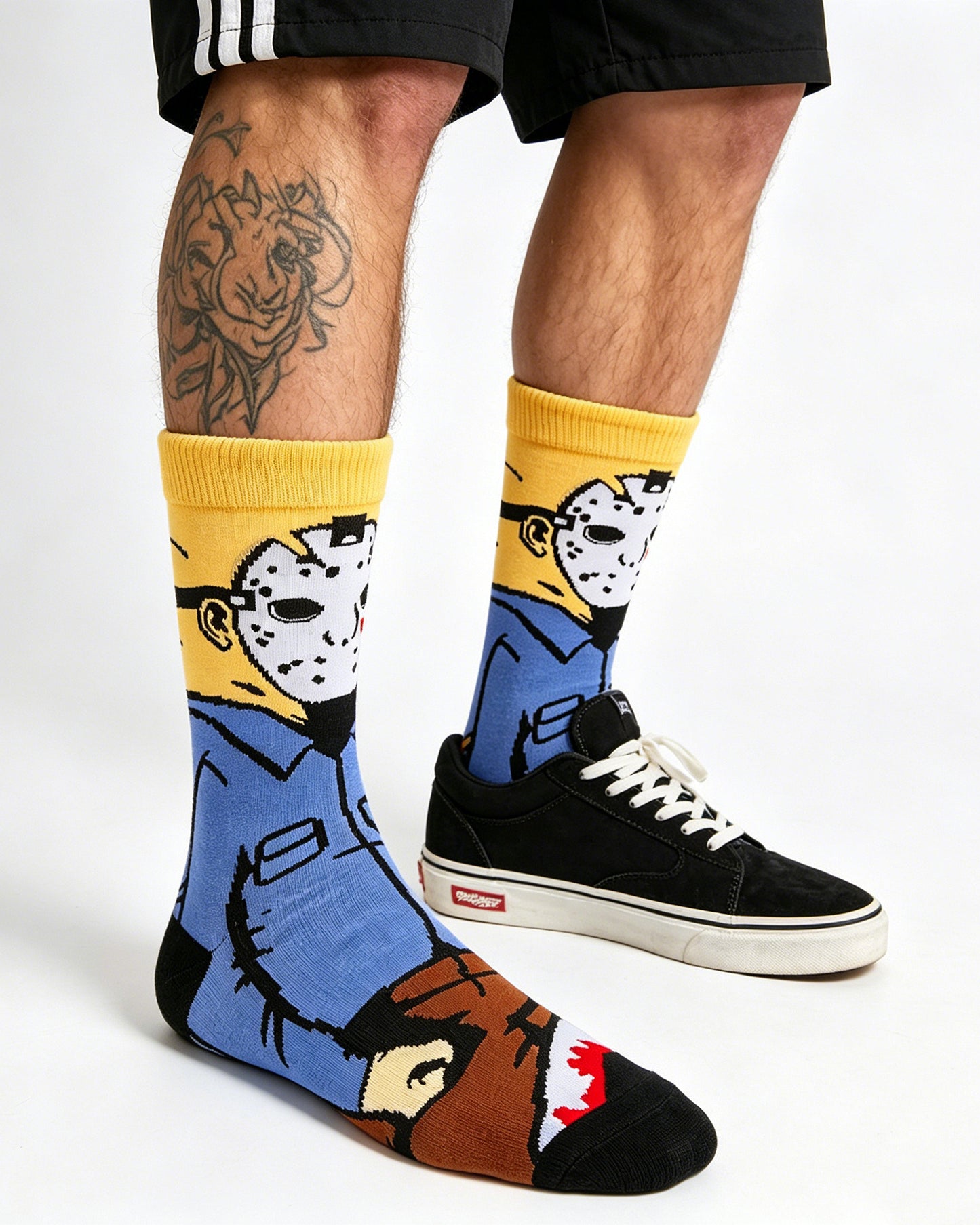 Freddy Cartoon Anime Socks