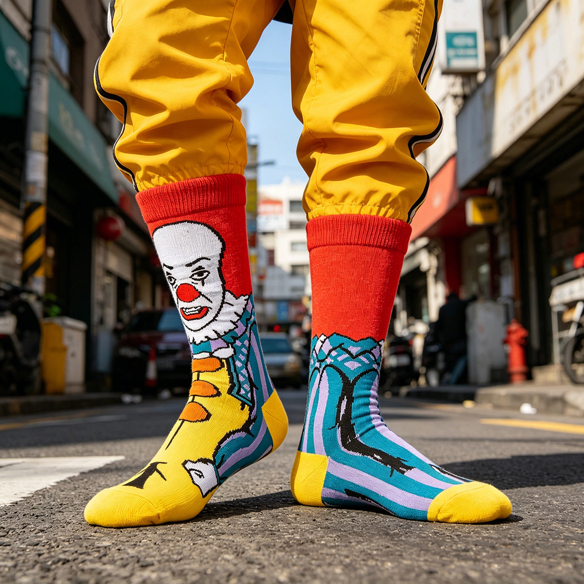 Chaussettes anime dessin animé Pennywise