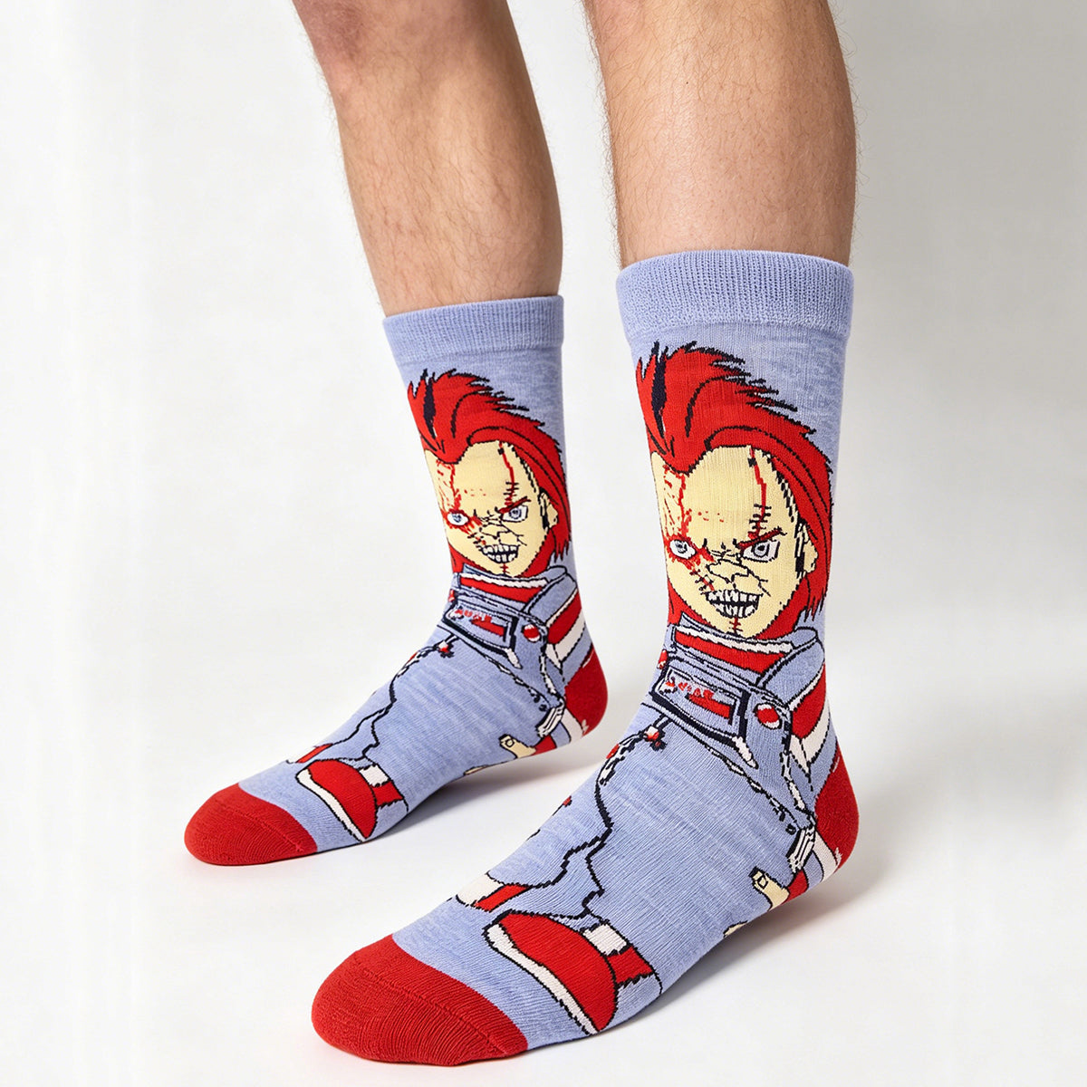 Chucky Cartoon Anime Socks