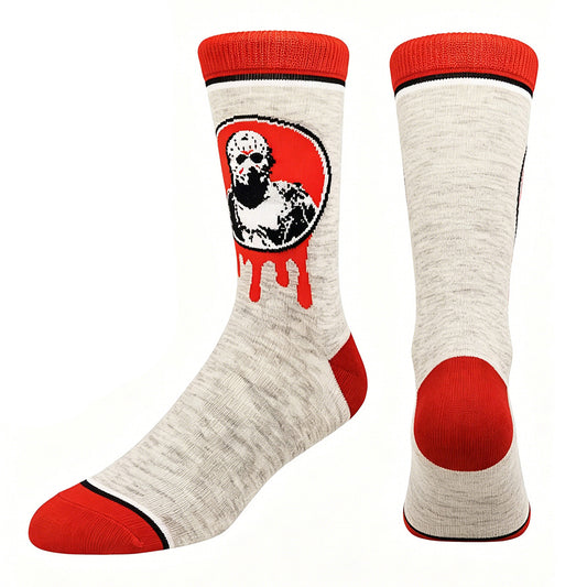 Friday 13 Jason Cartoon Anime Socks